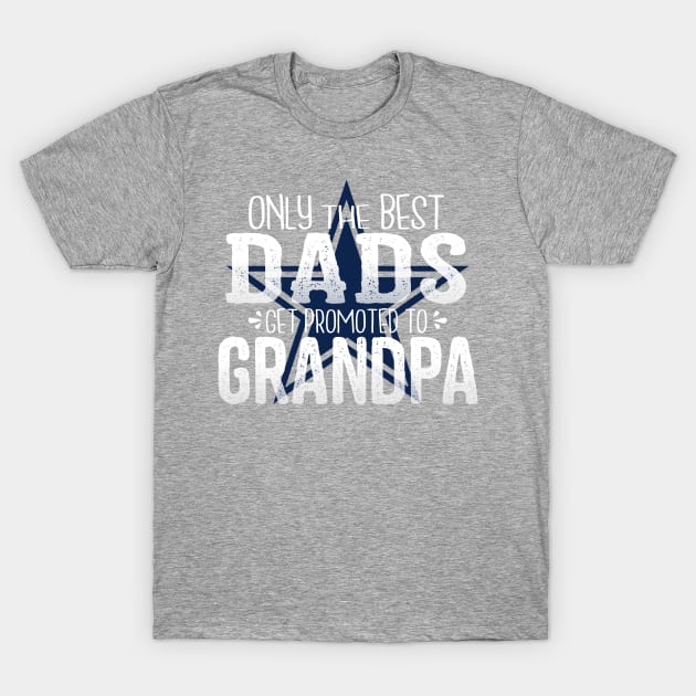 Promoted Grandpa, Grey T-Shirt by GoodKidDesignShop